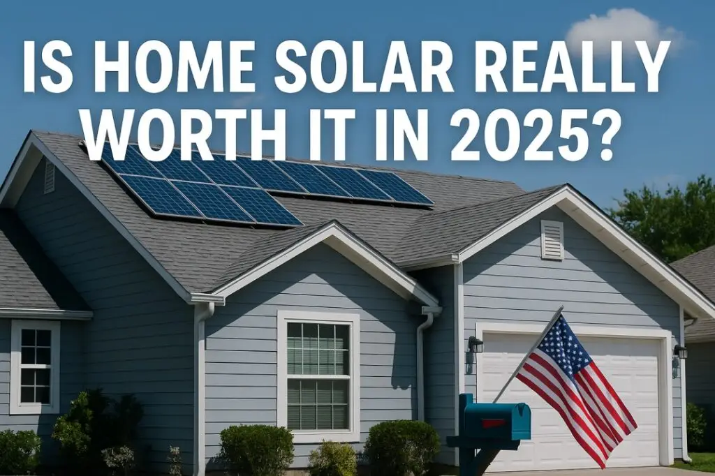 Is Home Solar Really Worth It in 2025? A Real Homeowner’s Guide for Americans