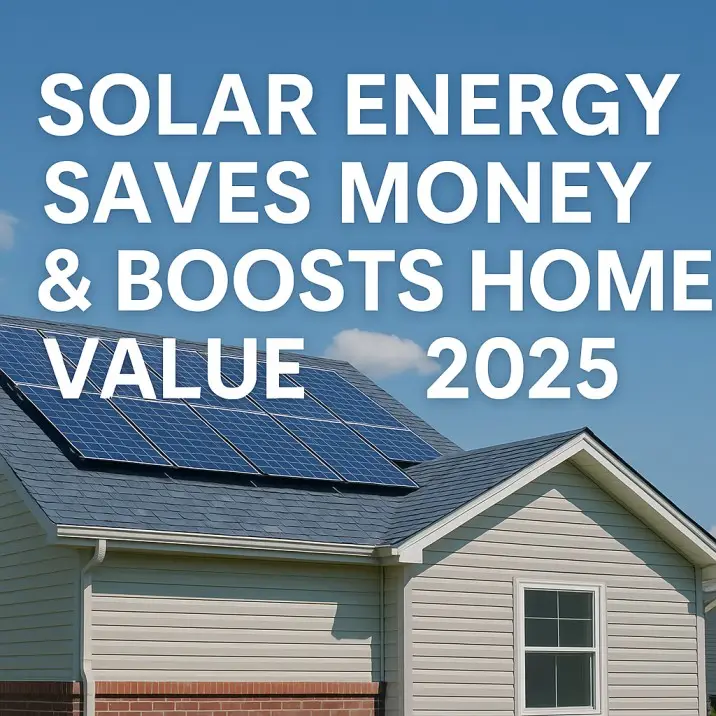 Solar Energy Saves Money & Boosts Home Value 2025 is becoming a reality for U.S. homeowners.