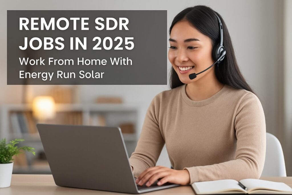 Remote SDR Jobs in 2025